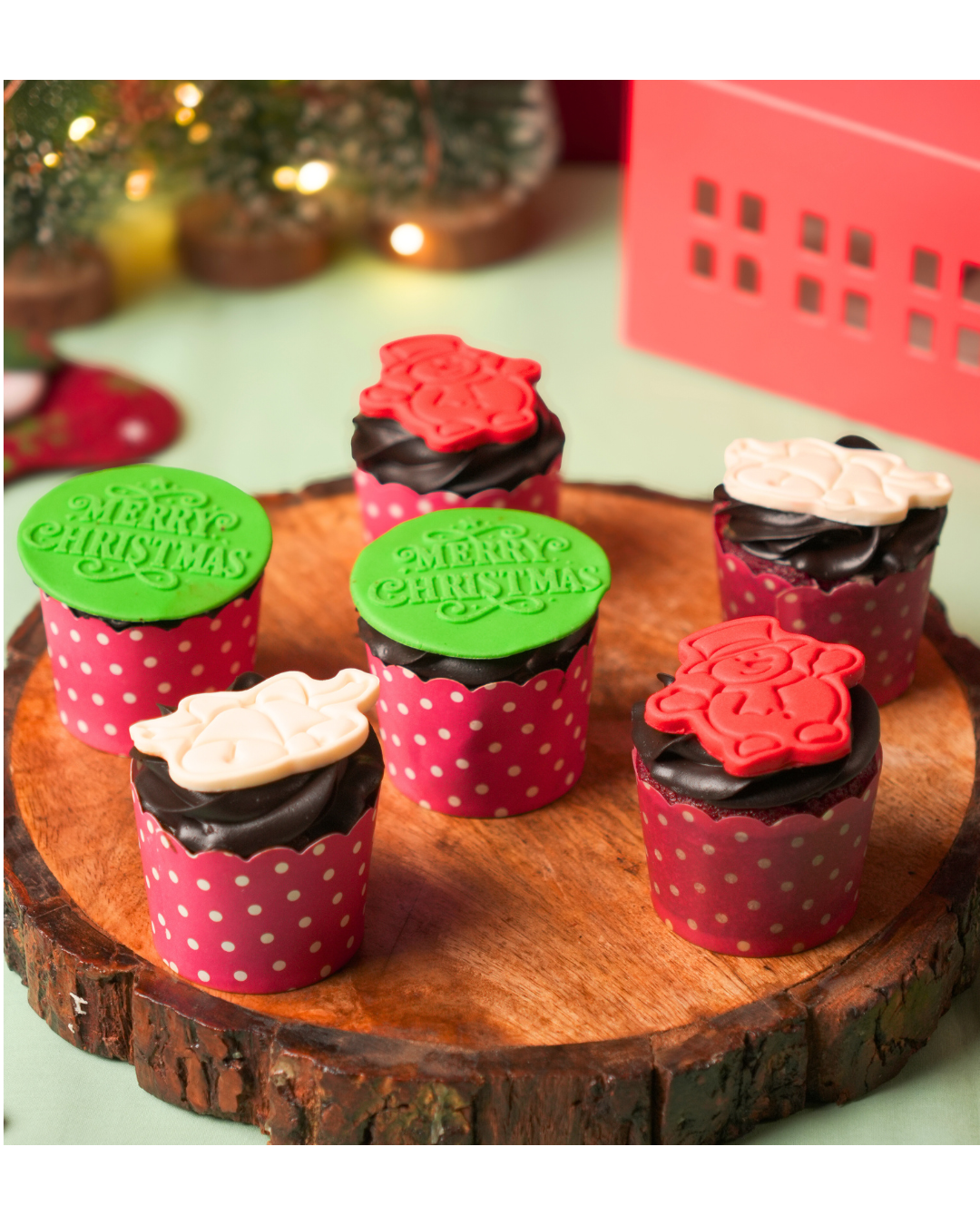 CHOCOLATE GANACHE CUPCAKE (PACK OF THREE)