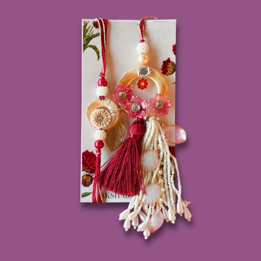 Gulab Royal Pair Rakhi