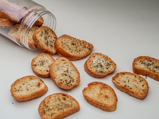 Oregano Garlic Bruschetta